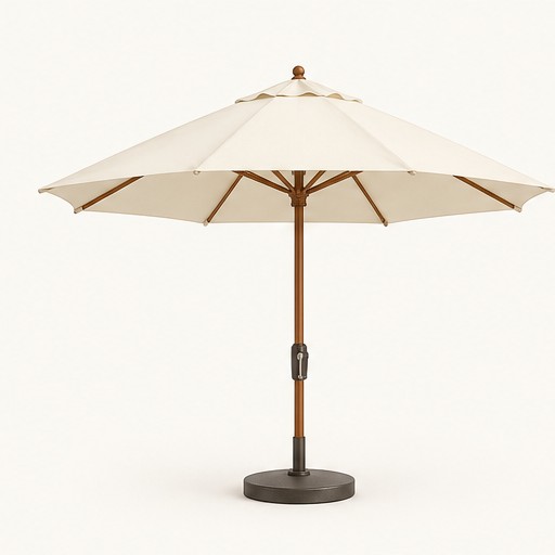 The Biscayne patio umbrella illustration in Sand
