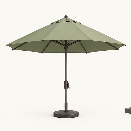 The Grove patio umbrella illustration in Sage