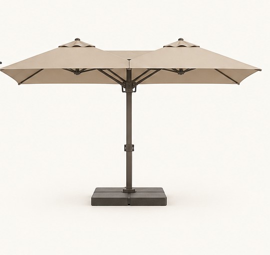 The Horizon patio umbrella illustration in Sand